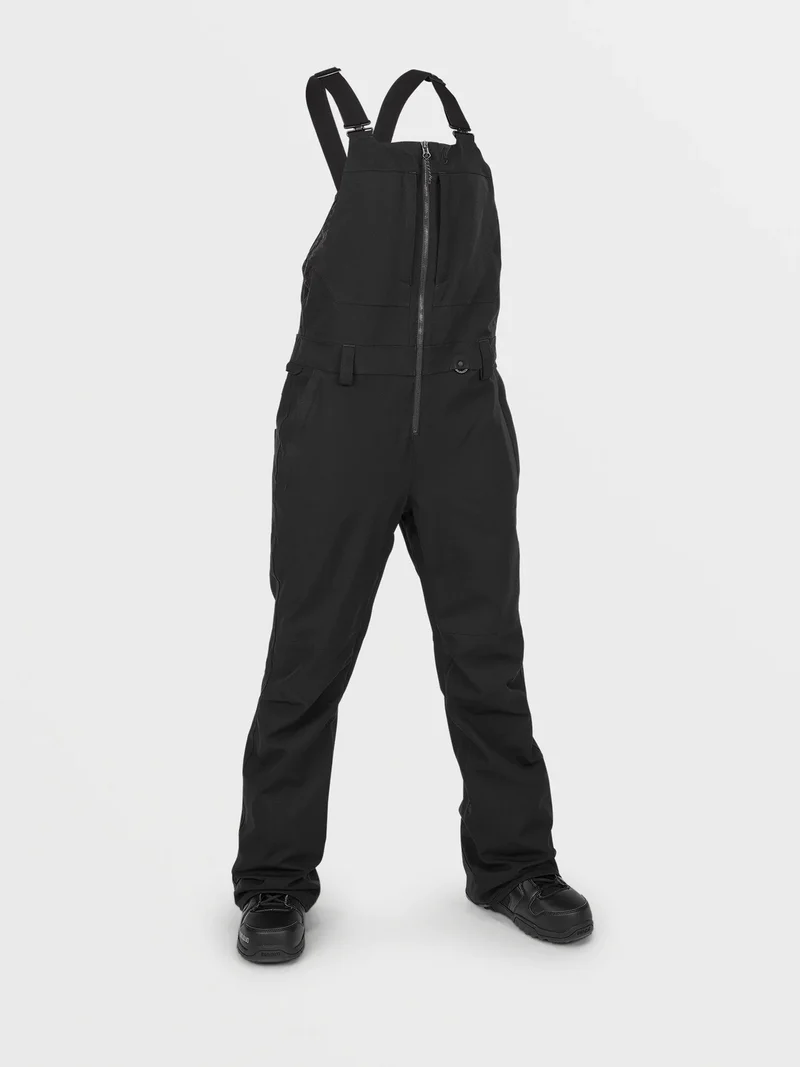 Volcom Womens Swift Bib Overall - Black