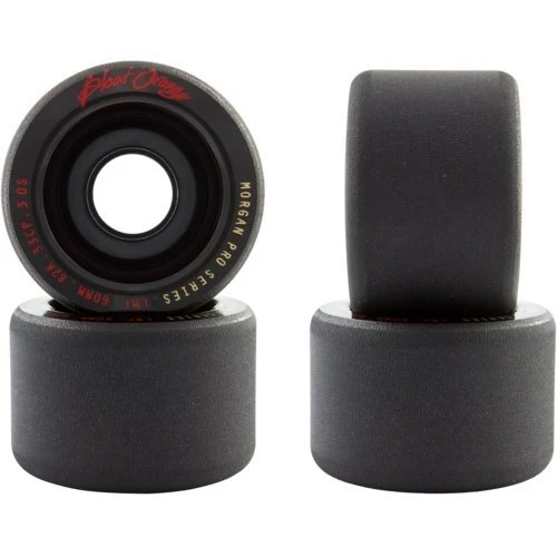 Blood Orange: 60mm Morgan Black Series Longboard Skateboard Wheels