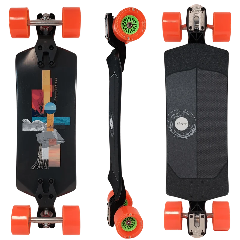 Loaded: Fathom 33" Longboard Skateboard Complete (Dad Bod)