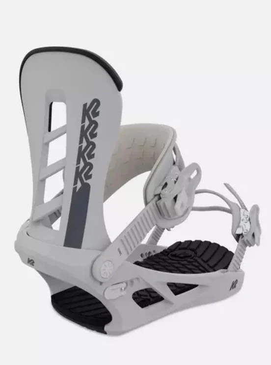 K2: 2024 Sonic Snowboard Bindings (White)