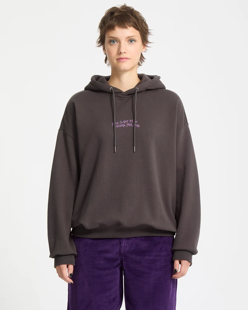 Moove On Hoodie - Vintage Black