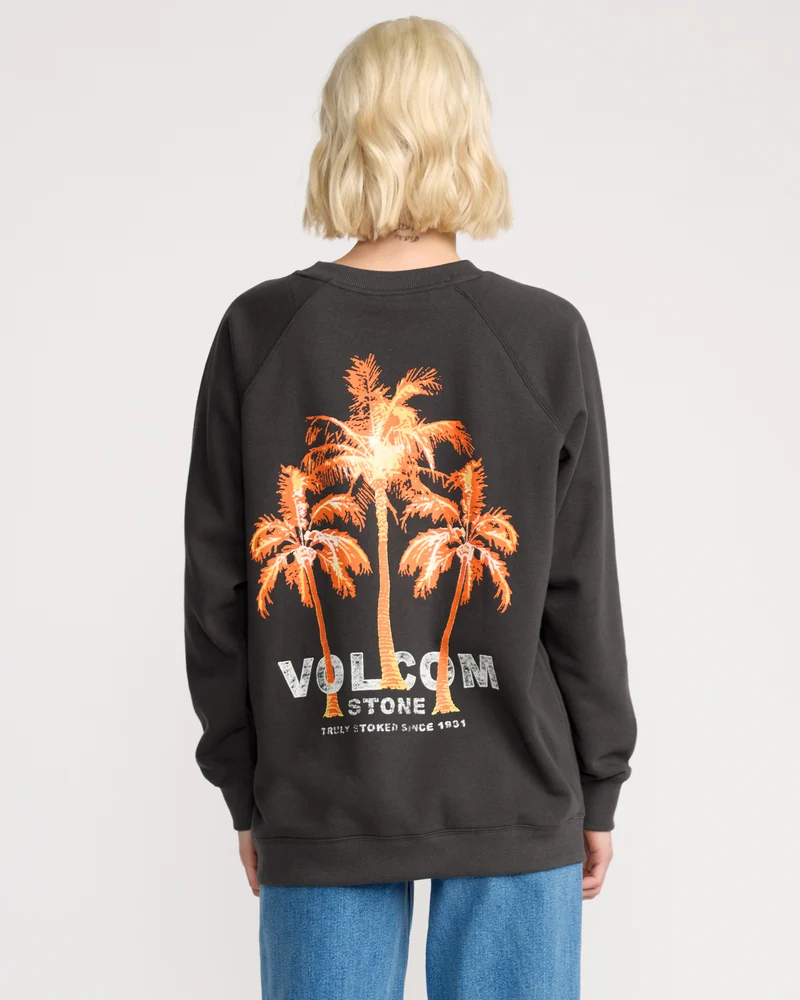 Stone Magic Sweatshirt - Vintage Black
