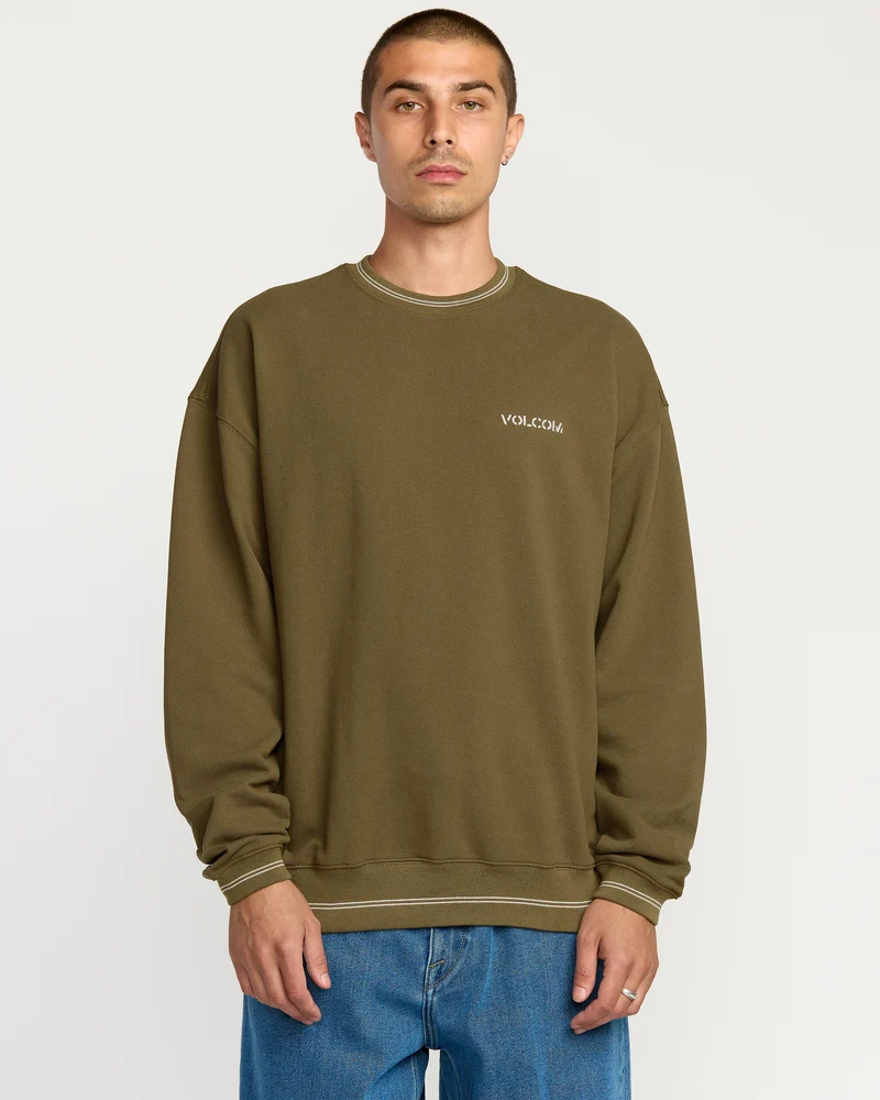 K Stone Sweatshirt - Sage Leaf