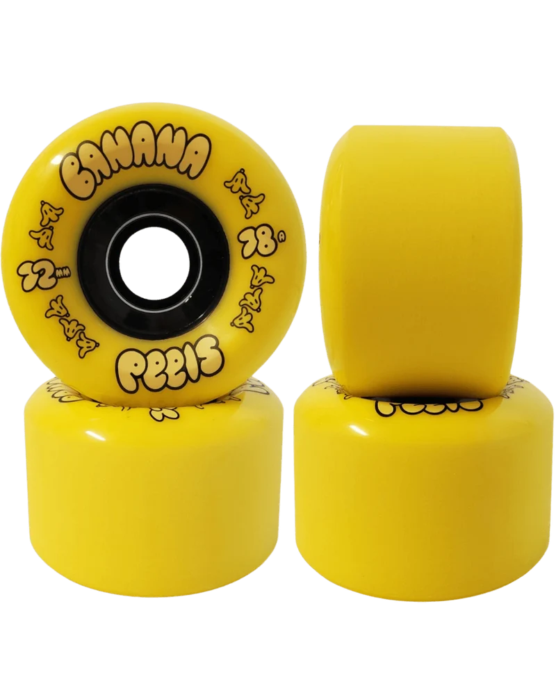 Banana Wheel Co: 72mm Peels Longboard Skateboard Wheels