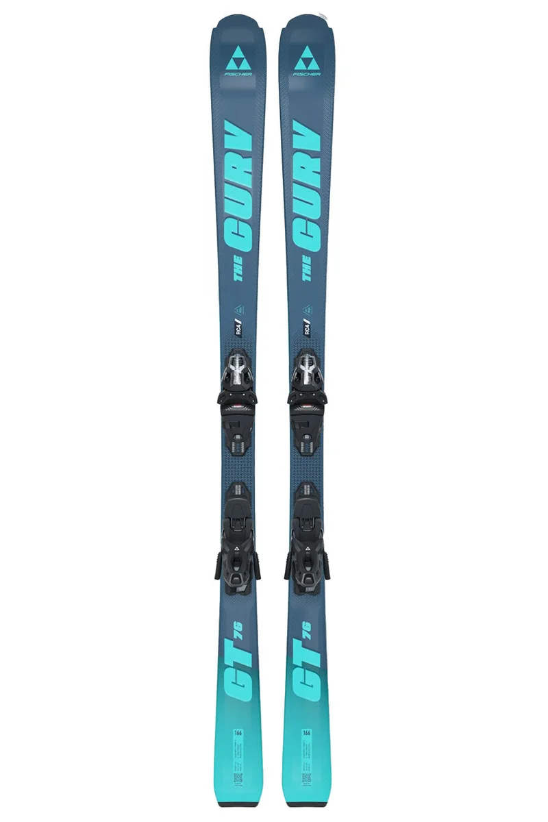 Fischer The Curv GT 76 Skis + RSW 10 GW Bindings - Women's - 25/26