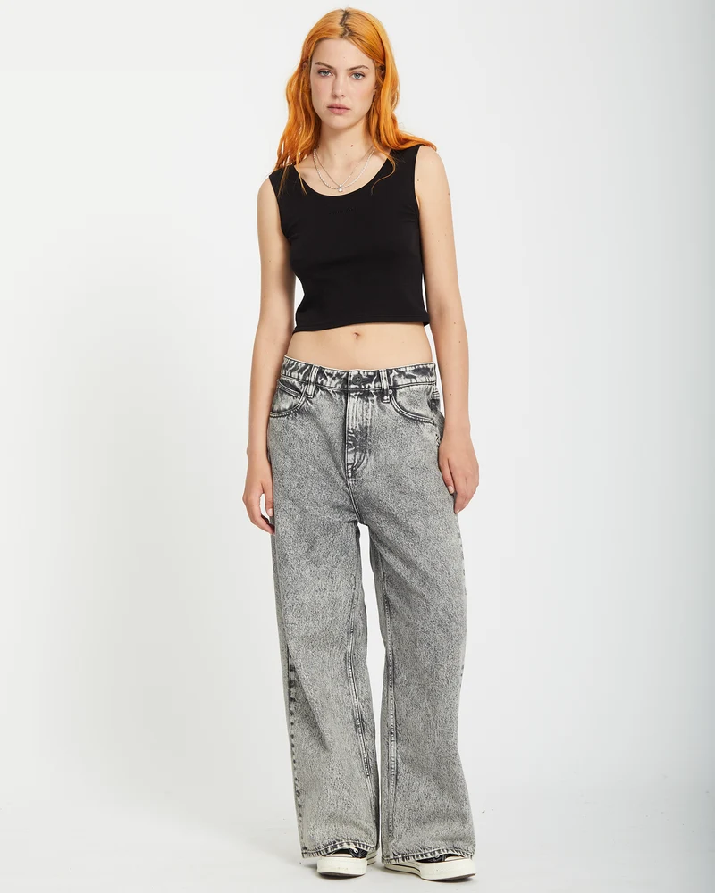 Beeggy Denim Hose - GREY VINTAGE