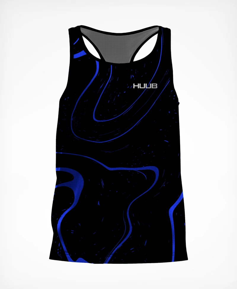 Pro Technical Race Vest Black/Blue - Men's