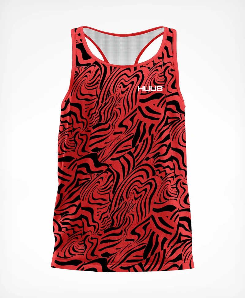 Pro Technical Race Vest Black/Red - Men's