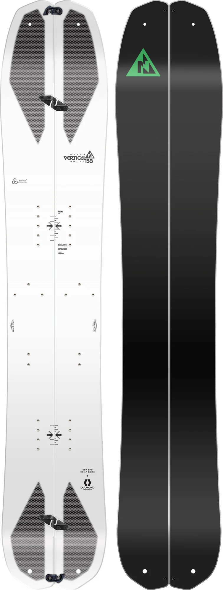Vertical Splitboard.