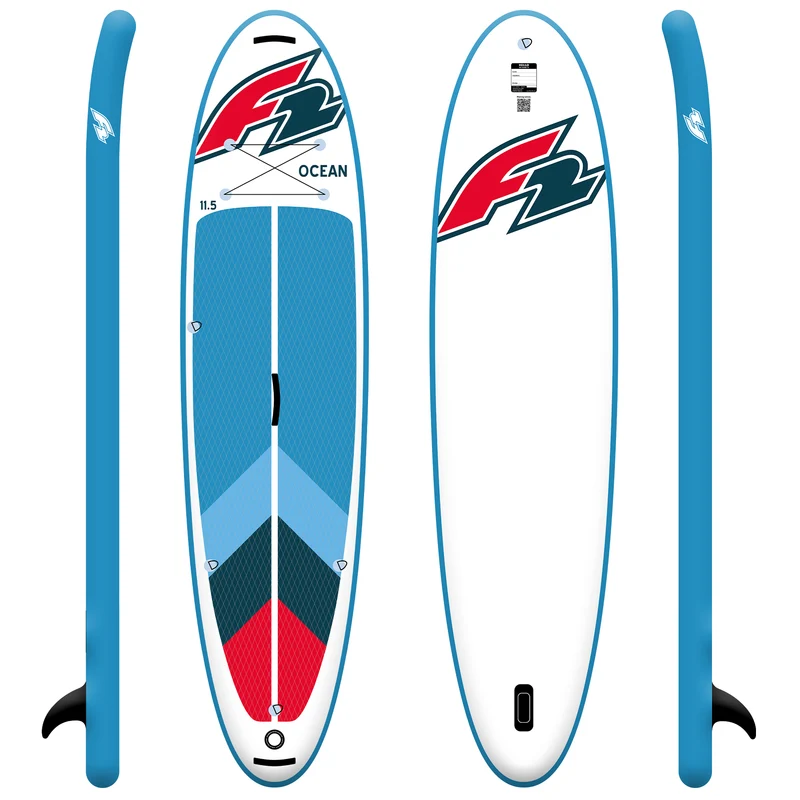 F2 Marken Stand Up Paddle Board ohne Zubehör OCEAN LTD Rot SUP 11'5 350cm