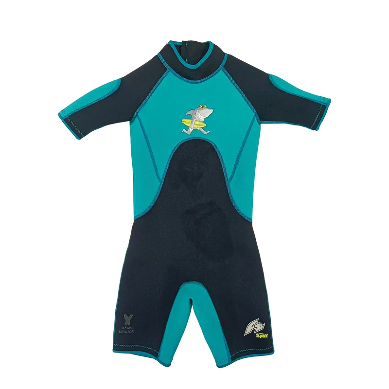 F2 Junior Neopren Anzug Shark Shorty 3,5mm Kurz - Größe/Farbe wählbar