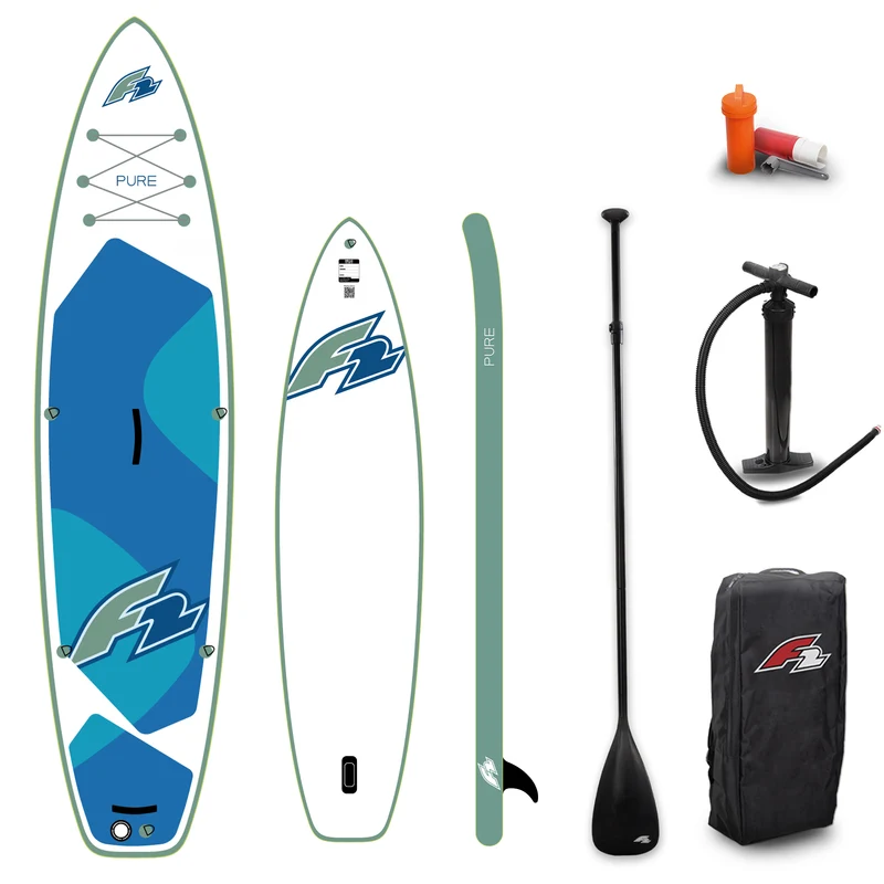 F2 SUP Stand Up Paddle Board Pure - Größe/Farbe/Zubehör wählbar