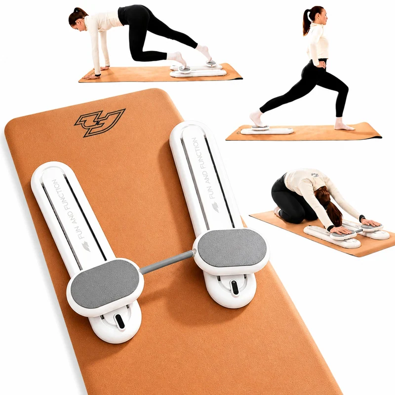 F2 Balance Board Core Pilates Trainer 64cm Weiss