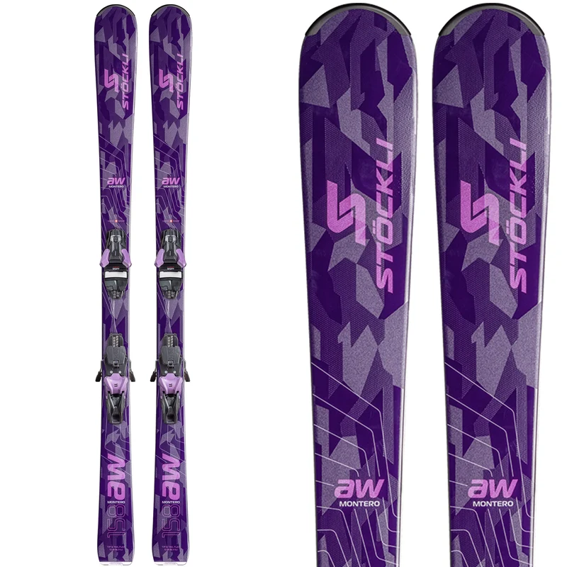 Stockli Montero AW Skis w/ Strive 11 Bindings 2027 // Women's