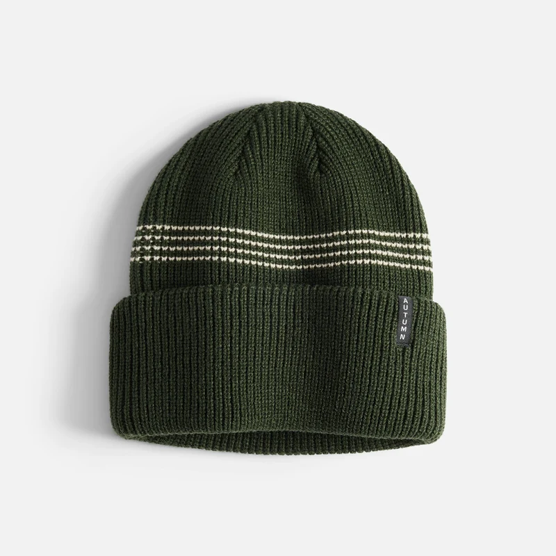 Autumn Mini Stripe Beanie