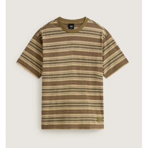 Stripe Ringer Loose SS Knit