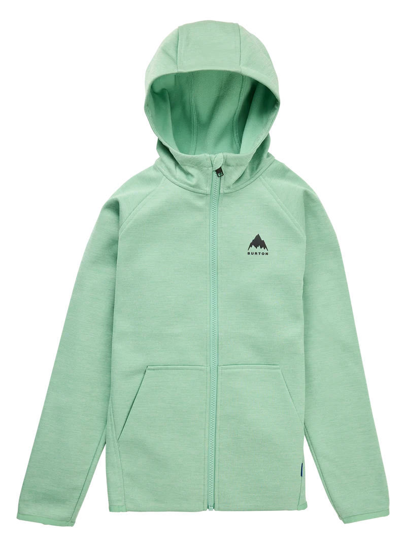 Burton Crown wetterfeste Fleecejacke mit durchgehendem Reißverschluss für Kinder