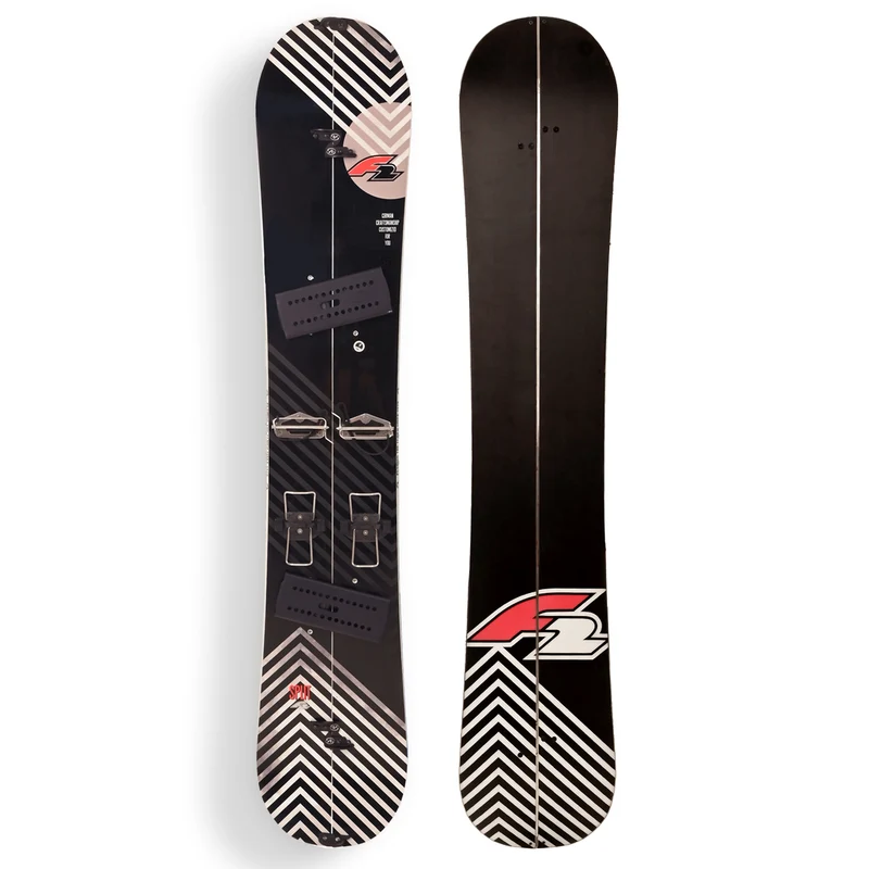 F2 Snowboard Splitboard Ski Sondermodell Schwarz - Größe wählbar