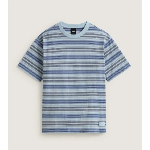 Stripe Ringer Loose SS Knit