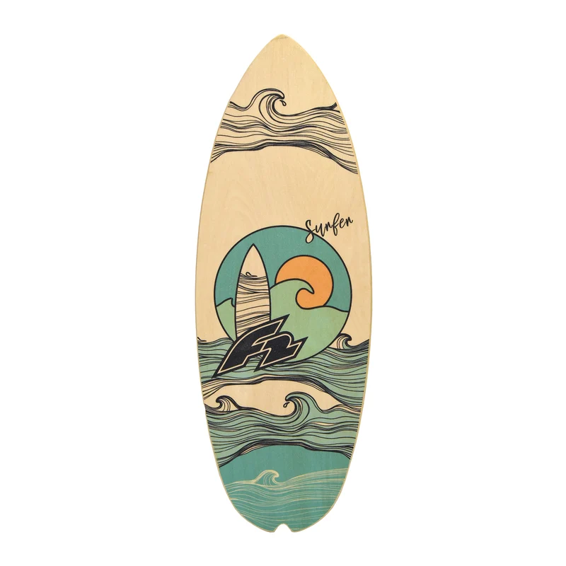 F2 Balance Board Halfshell Balance Training 80x30cm