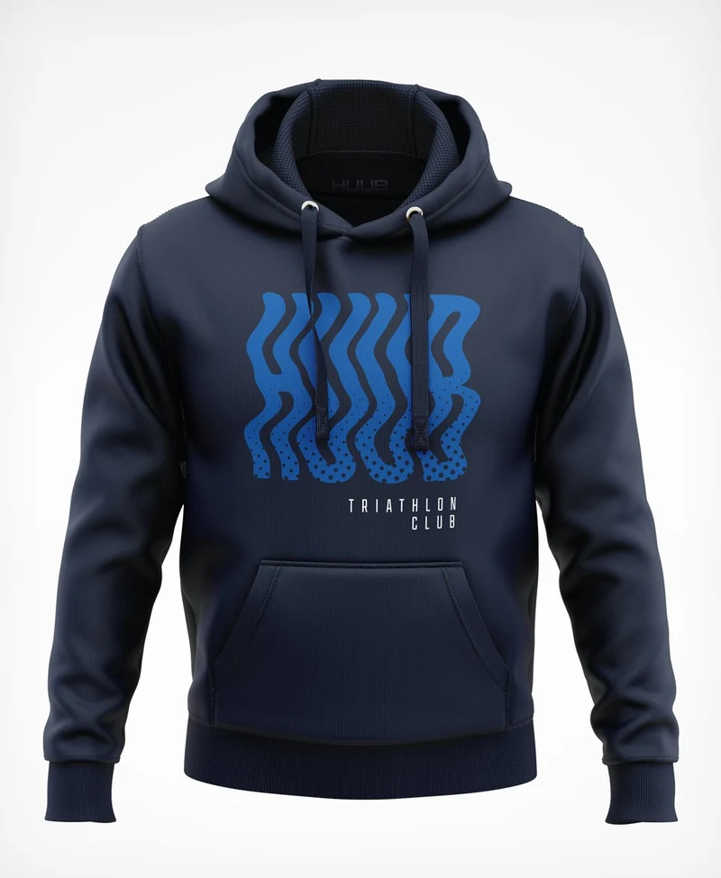 Wave Hoodie - Navy