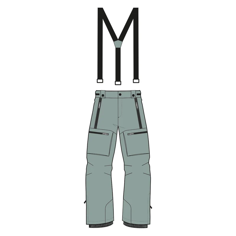 F2 Snowboard/Ski Träger Hose Storm XS-XXL Größe wählbar Mint