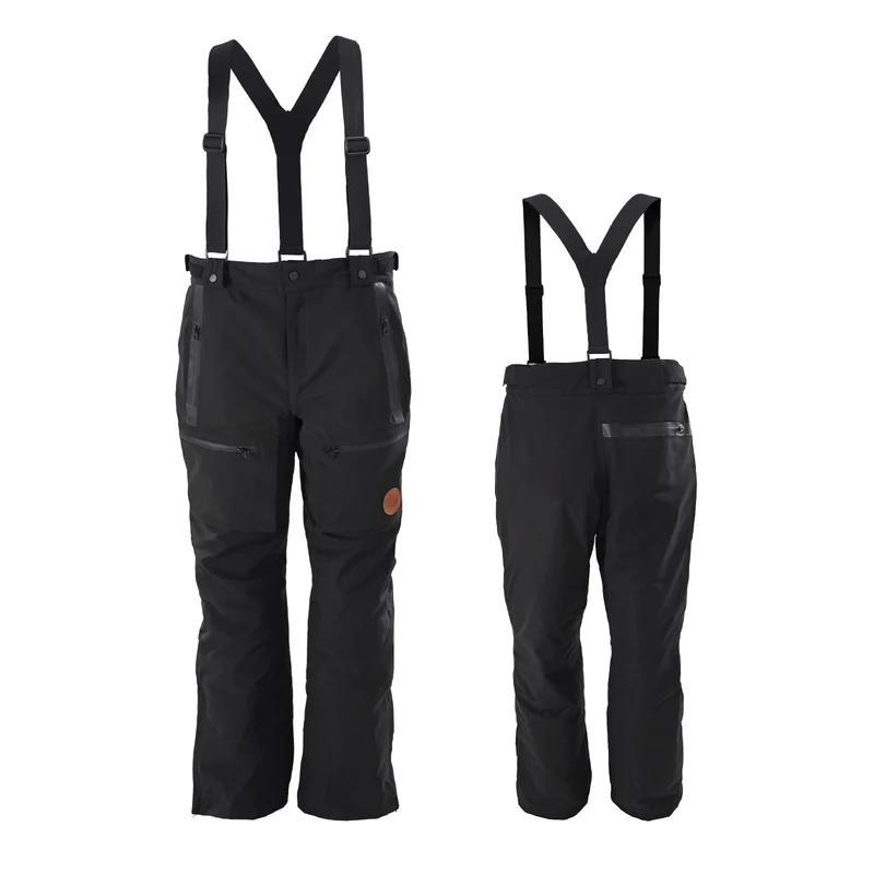 F2 Snowboard/Ski Träger Hose Storm XS-XXL Größe wählbar Schwarz
