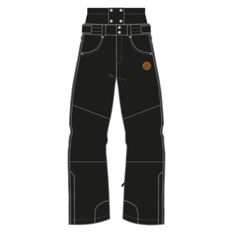 F2 Snowboard/Ski Hose Cloud 80g Fütterung XS-XXL Größe wählbar Schwarz