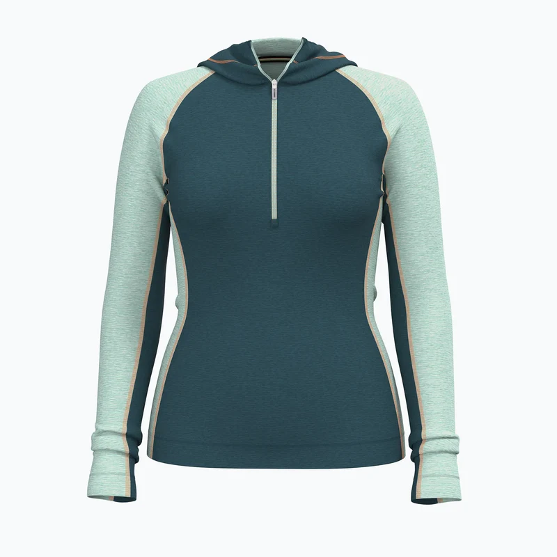 Smartwool Classic Thermal Merino Base Layer 1/2 Zip Hoodie // Women's