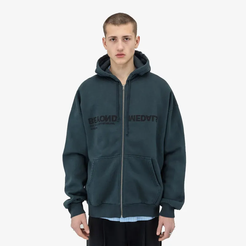 Beyond Medals Reverse Logo Zip Hoodie