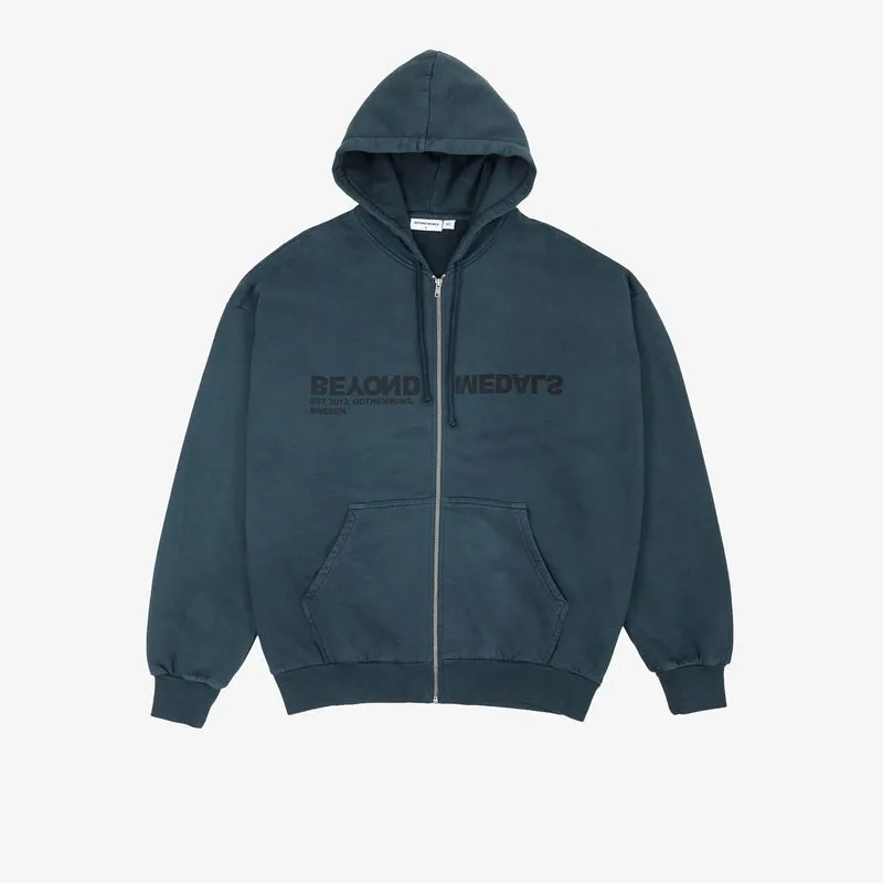 Beyond Medals Reverse Logo Zip Hoodie