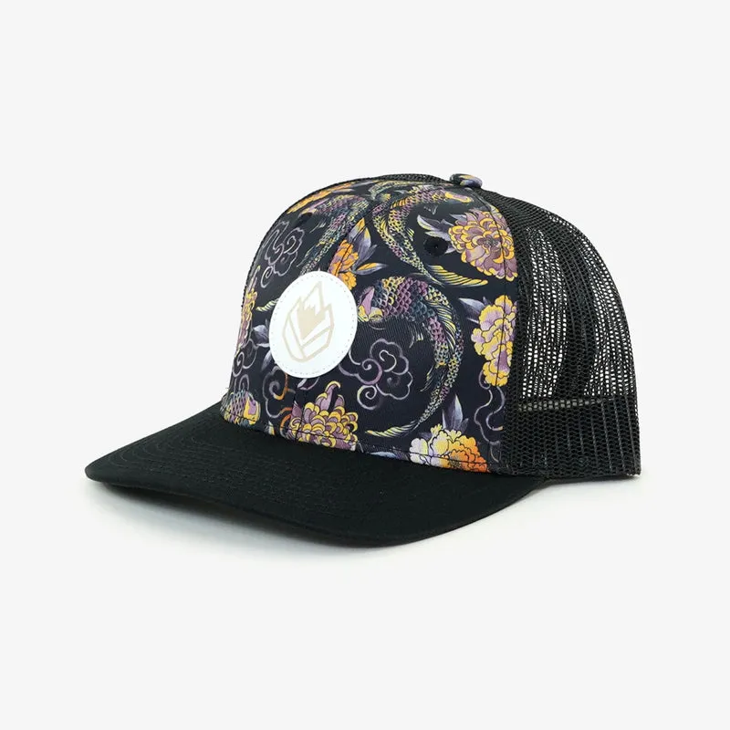 Phieres Phintage Trucker Snapback Cap Multicolor