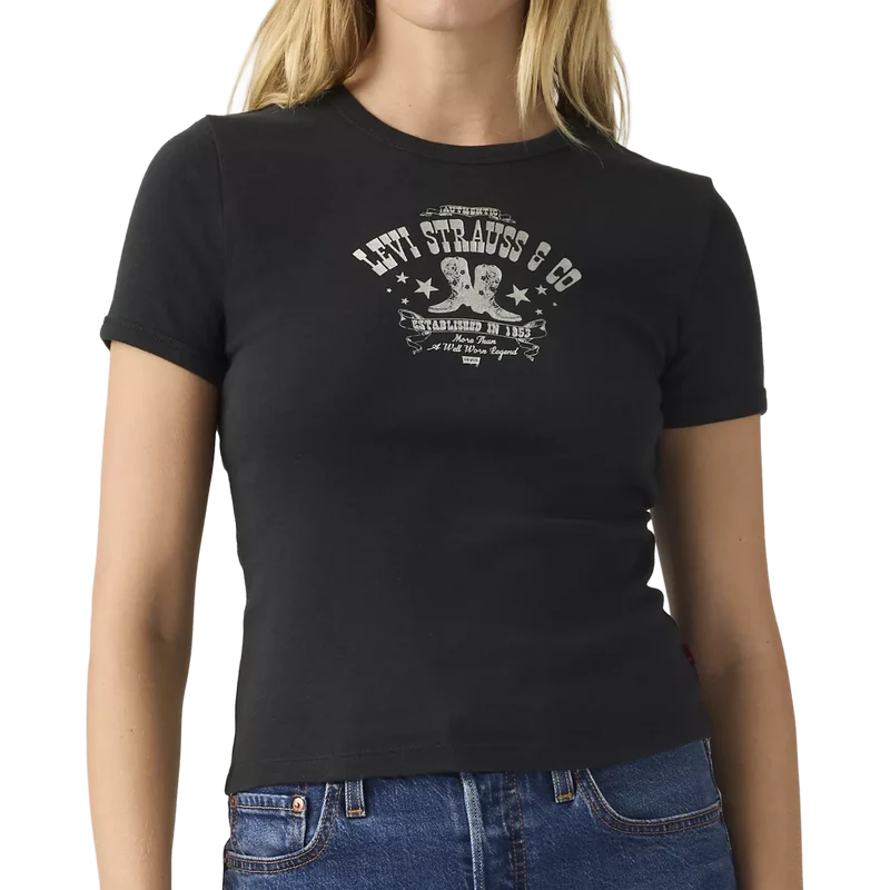 Graphic Ringer Rickie S/S T-Shirt