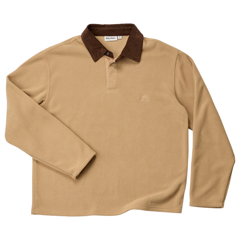 Awake Polar Fleece L/S Polo Shirt