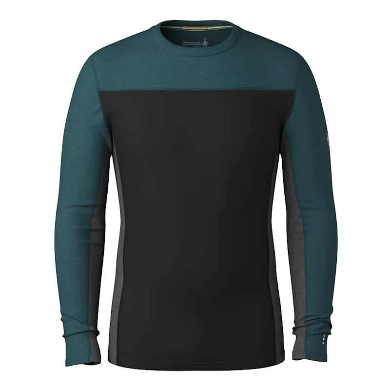 Smartwool Classic Thermal Merino Colorblock Base Layer Crew