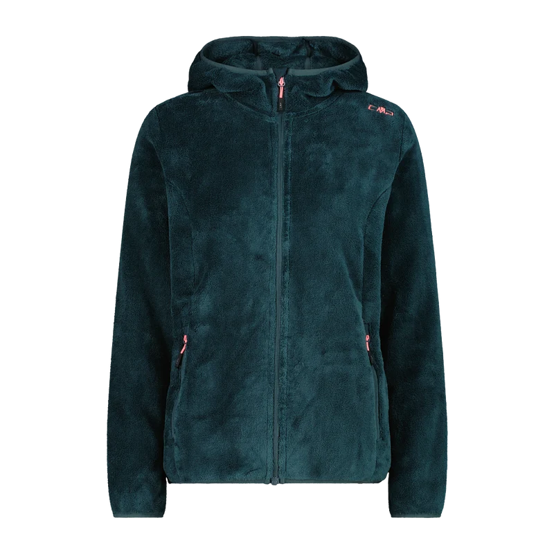 CMP Woman Jacket Fix Hood Fleecejacke Damen