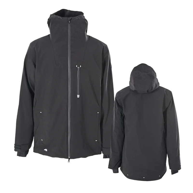 F2 Snowboard/Ski Jacke Valley 80g Fütterung XS-XXL Größe wählbar Schwarz