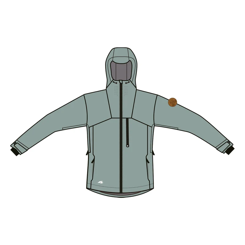 F2 Snowboard/Ski Jacke Valley 80g Fütterung XS-XXL Größe wählbar Mint