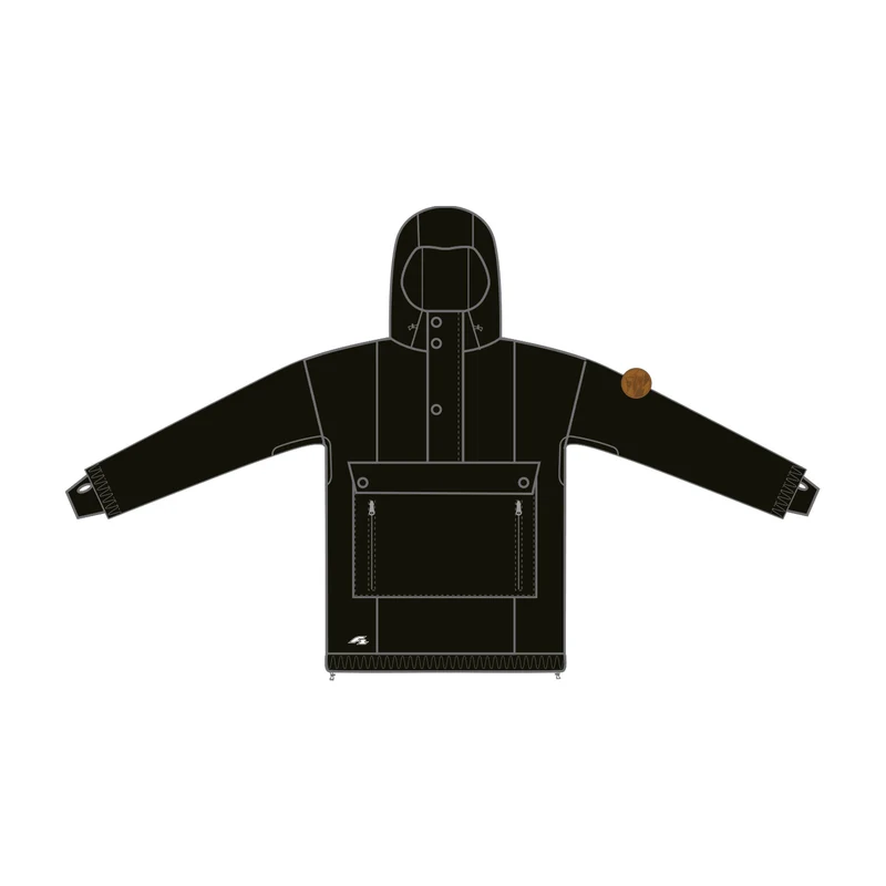 F2 Snowboard/Ski Jacke Slush 80g Fütterung XS-XXL Größe wählbar Schwarz