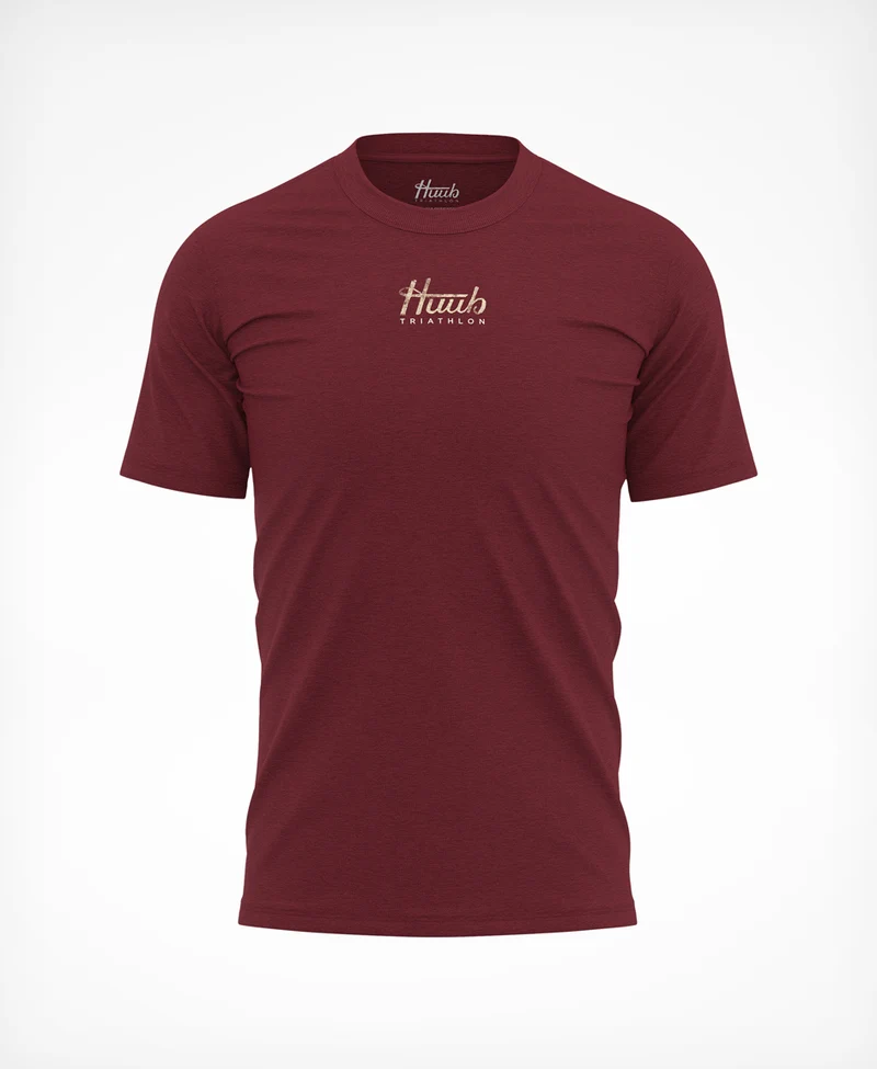 Tri Or Die T-Shirt Maroon