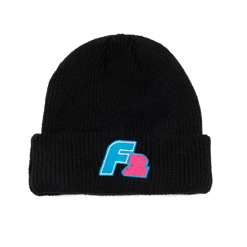 F2 Retro Classic Beanie Mütze One Size - Farbe wählbar