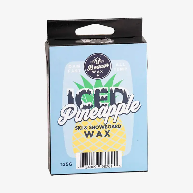 BeaverWax Fresh Pineapple Snowboard Wachs