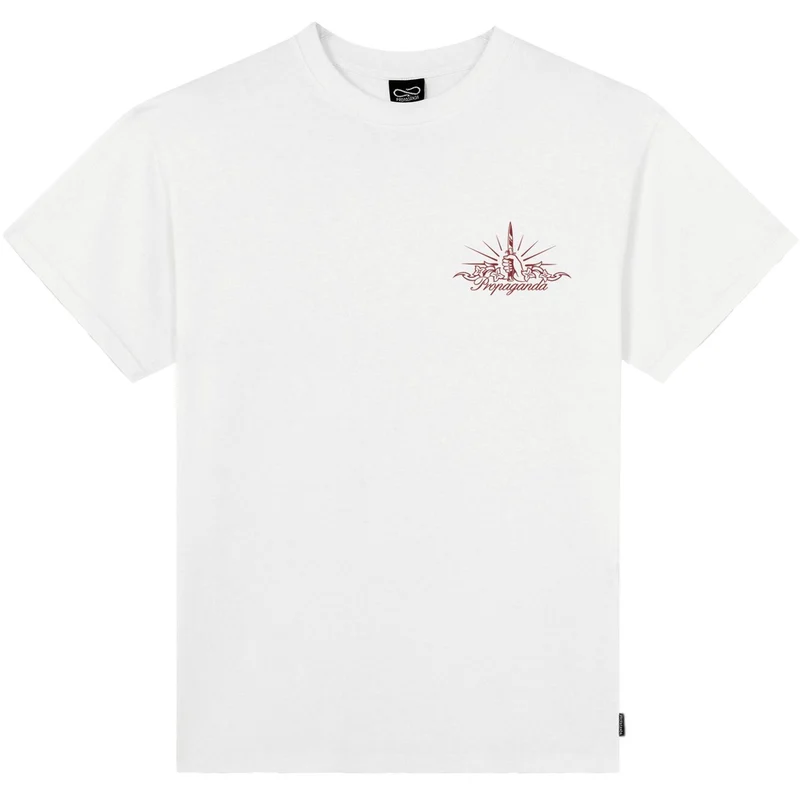 Propaganda Cross TEE White