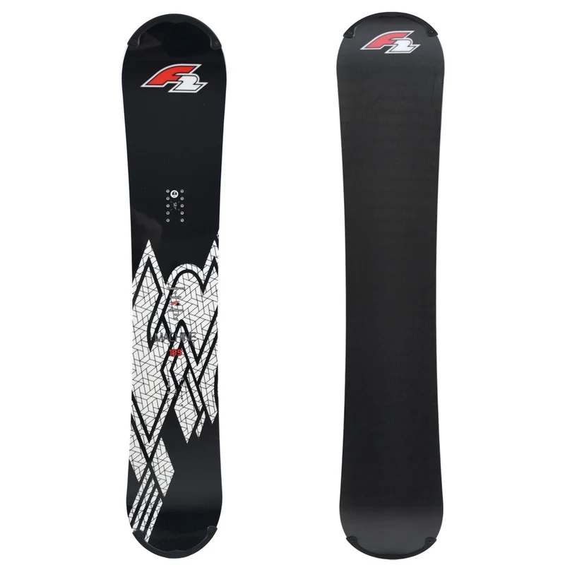 F2 Snowboard Rental Machine mit Protector Größe wählbar Schwarz