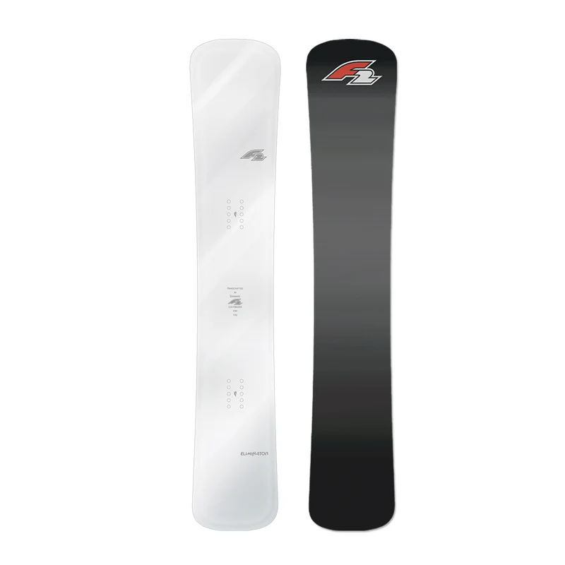 F2 Snowboard Eliminator Mirror Race Weiss - Größe wählbar