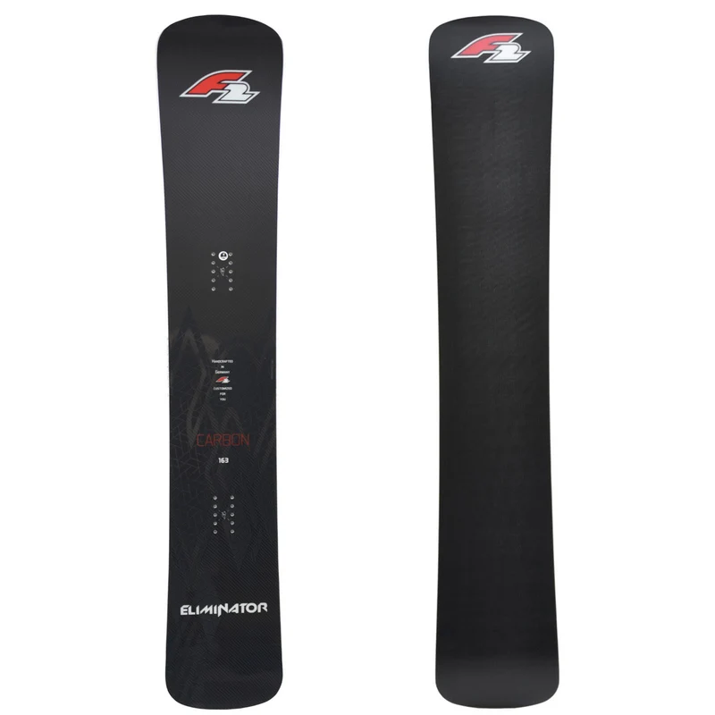 F2 Snowboard Eliminator Carbon Race Größe wählbar Schwarz 2024/25