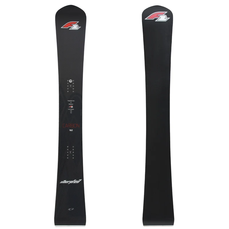 F2 Snowboard Silberpfeil Carbon Race Größe wählbar Schwarz 2024/25