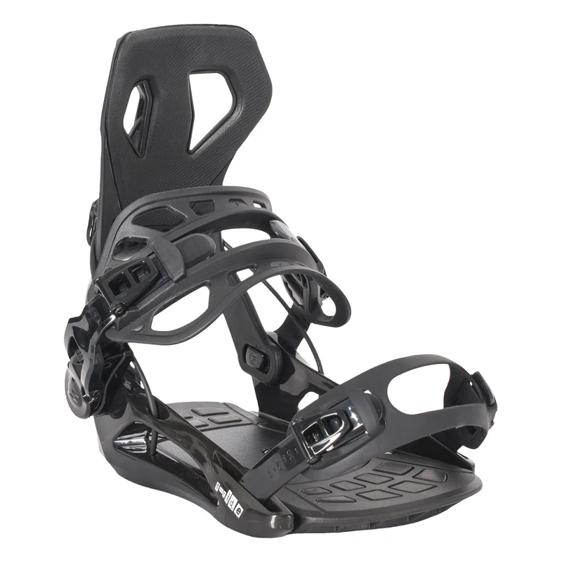 F2 Herren Snowboard Soft Bindung T-Ride M-XL Größe wählbar Schwarz