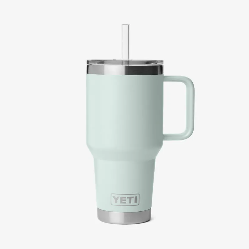 Yeti Rambler Trinkbecher mit Trinkhalmdeckel 35oz (1L)