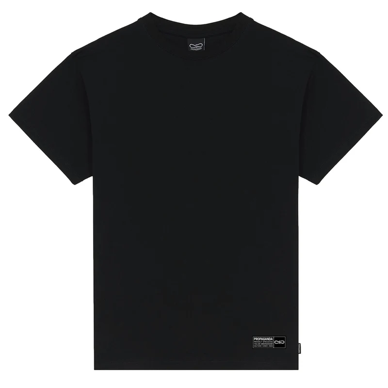 Propaganda Label Rust TEE Black